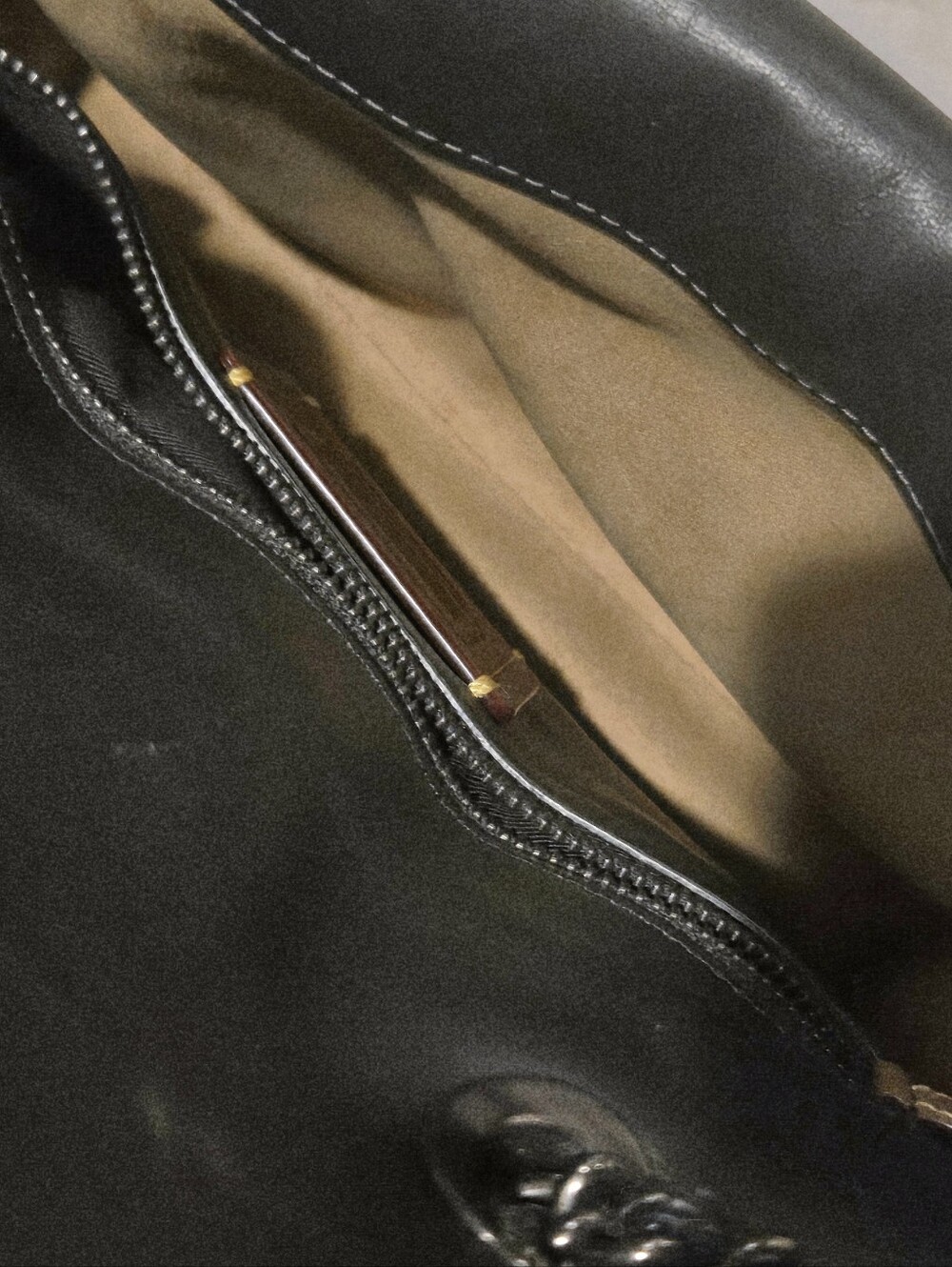 Coach Black Quilted Madison  Shoulder Bag - Picture 9 of 9